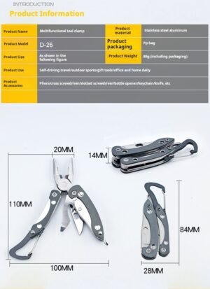 Stainless steel multifunctional pliers - Image 4