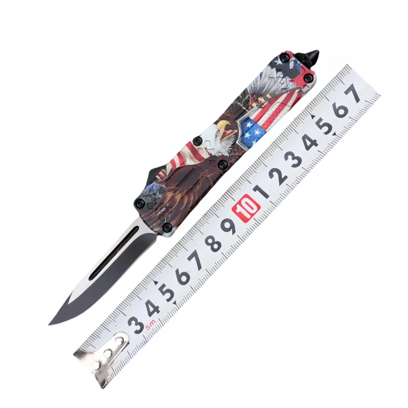 7 inch Utility Switchblade Camping tools Knife - F145-3 - Image 1