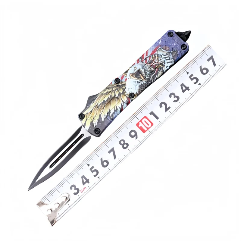 7 inch Utility Switchblade Camping tools Knife - F145-4 - Image 2