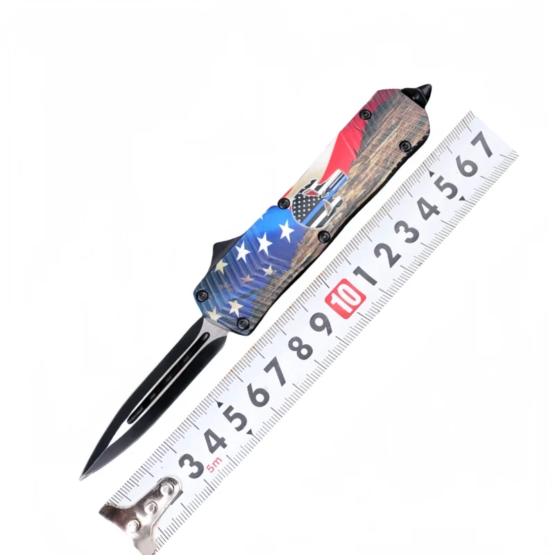 7 inch Utility Switchblade Camping tools Knife - F146-1 - Image 2