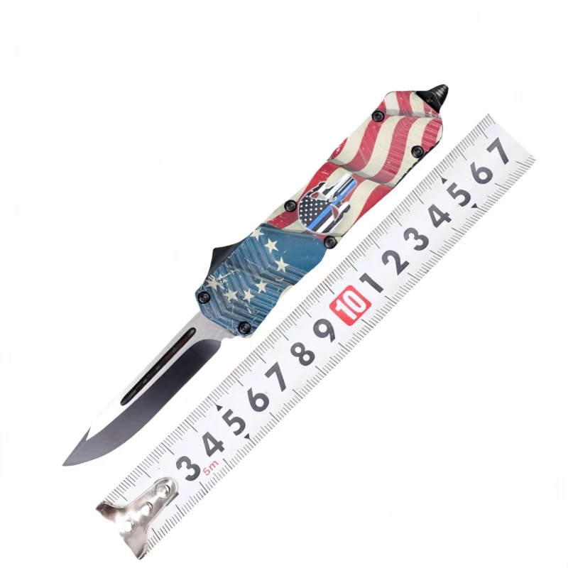 7 inch Utility Switchblade Camping tools Knife - F146-2 - Image 1