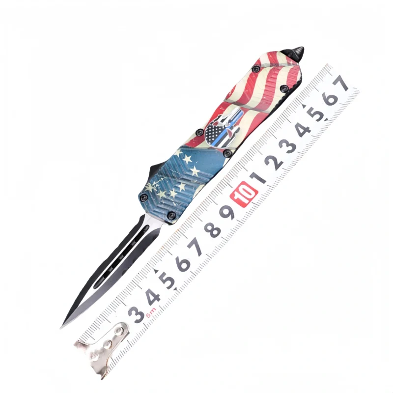 7 inch Utility Switchblade Camping tools Knife - F146-2 - Image 3