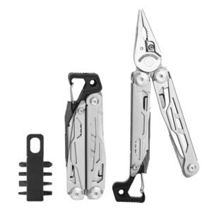 Multi tool steel fine punching pliers portable folding outdoor camping multi-purpose - Image 3