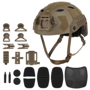 Tactical helmet protective helmet frosted adjustable head - Image 3