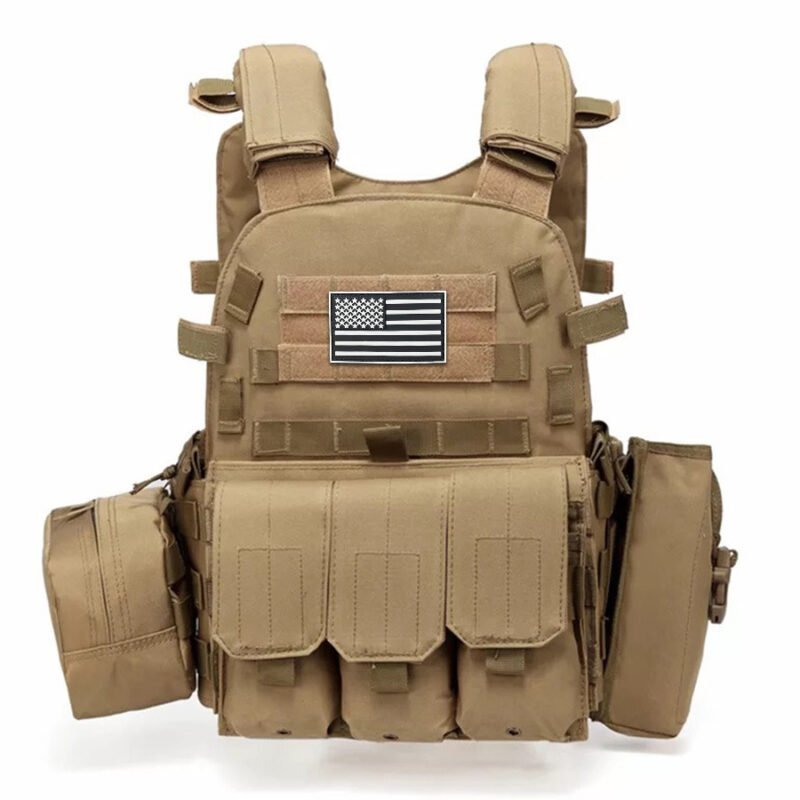 Outdoor survival tactical vest men's multifunctional lightweight training vest outdoor CS field - Image 5