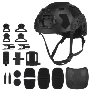 Tactical helmet protective helmet frosted adjustable head - Image 4