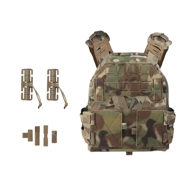 Real CS tactical vest outdoor training nylon protective vest film and television shooting costume props - Image 1