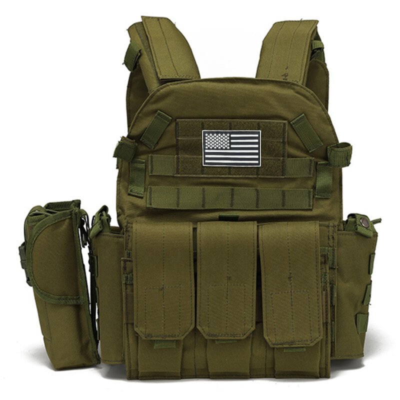Outdoor survival tactical vest men's multifunctional lightweight training vest outdoor CS field - Image 3