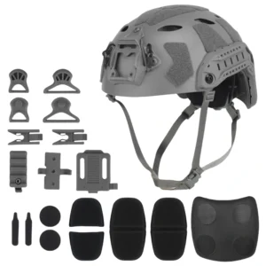 Tactical helmet protective helmet frosted adjustable head - Image 2