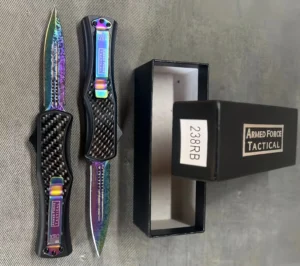 Utility Switchblade Camping tools Knife - 238RB