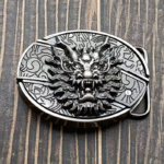 Dragon head knife buckle belt buckle knife