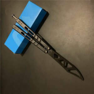 Butterfly knife practice tool stainless steel outdoor tool JL-64 unsharpened - Image 4