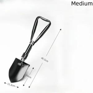 Shovel outdoor shovel multifunctional manganese steel wild fishing shovel self-defense vehicle folding shovel - Image 5