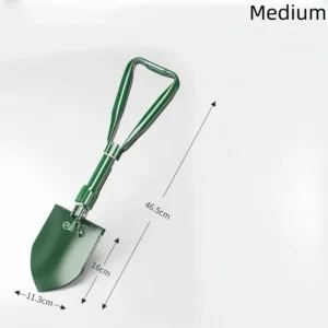 Shovel outdoor shovel multifunctional manganese steel wild fishing shovel self-defense vehicle folding shovel - Image 4