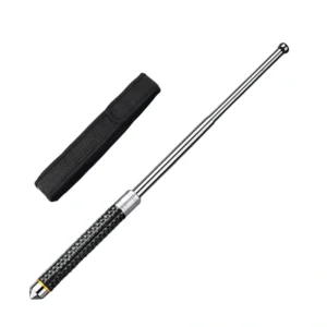 Trekking pole self-defense car anti-wolf stick multi-function outdoor cane solid telescopic crutch swing stick - Image 4