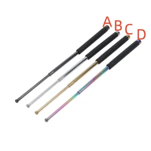 Self-defense stick ASP Black Hawk telescopic stick three-section stick outdoor car self-defense stick self-defense martial arts stick stick - Image 2