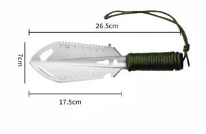 Outdoor multi-function engineer shovel garden shovel digging wild vegetables, catching the sea and digging soil, household flower planting tools mini portable hand shovel - Image 2