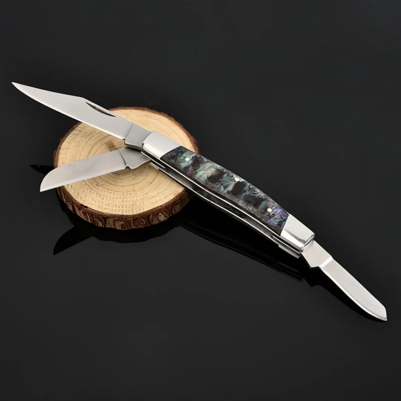 Stainless steel multi-opening pocket knife Multi-function pocket knife - Image 2