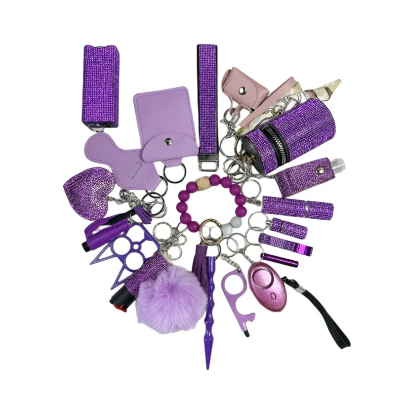 20-piece diamond keychain set - Image 2