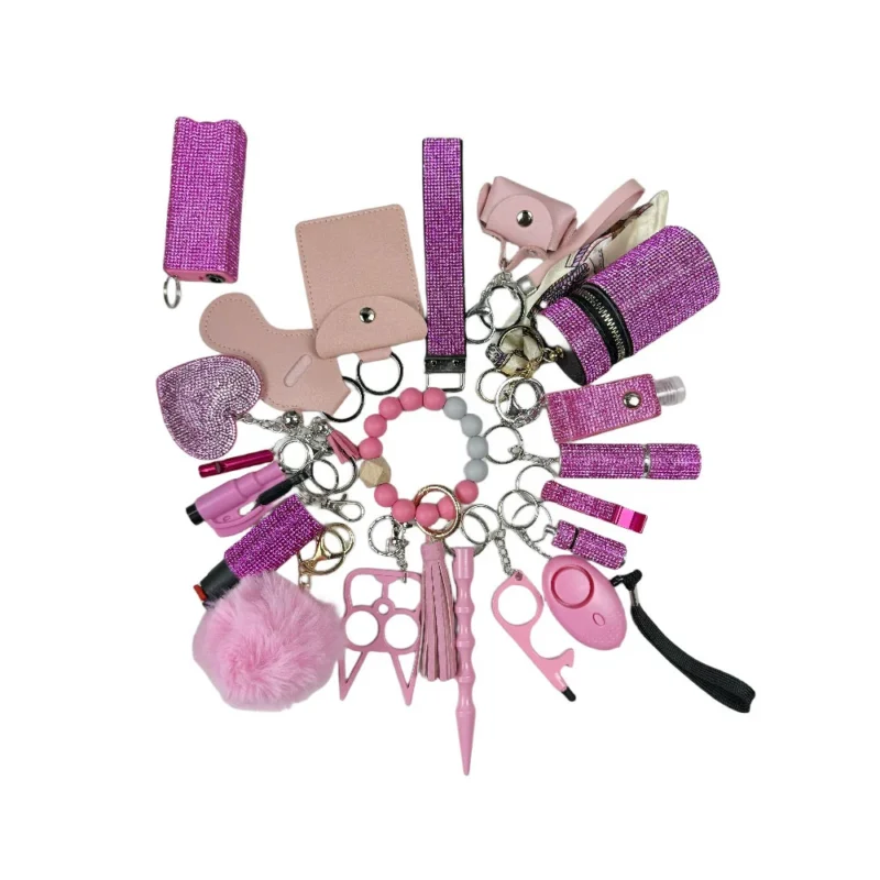 20-piece diamond keychain set - Image 3