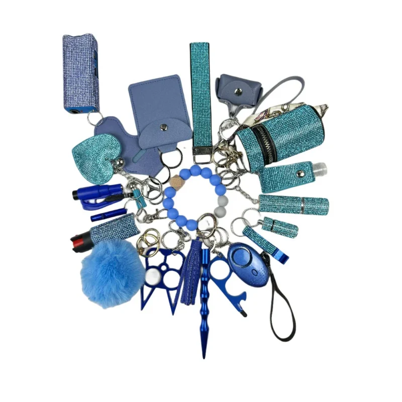 20-piece diamond keychain set - Image 1