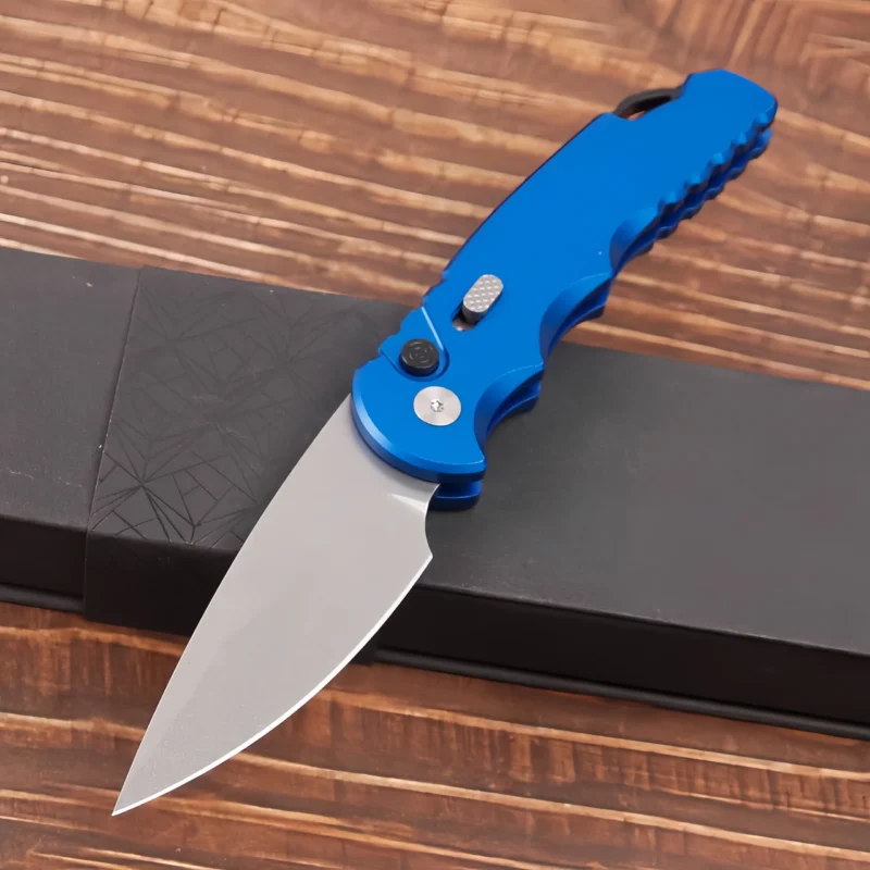 New lock blade aluminum alloy handle pocket knife - Image 3