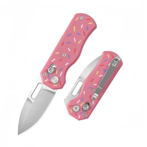 New G10 handle lock knife high hardness small pocket knife - Image 2