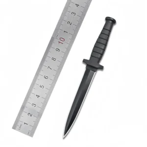 Outdoor High-Hardness Portable Small Fixed Blade Knife (with Sheath) - Image 2