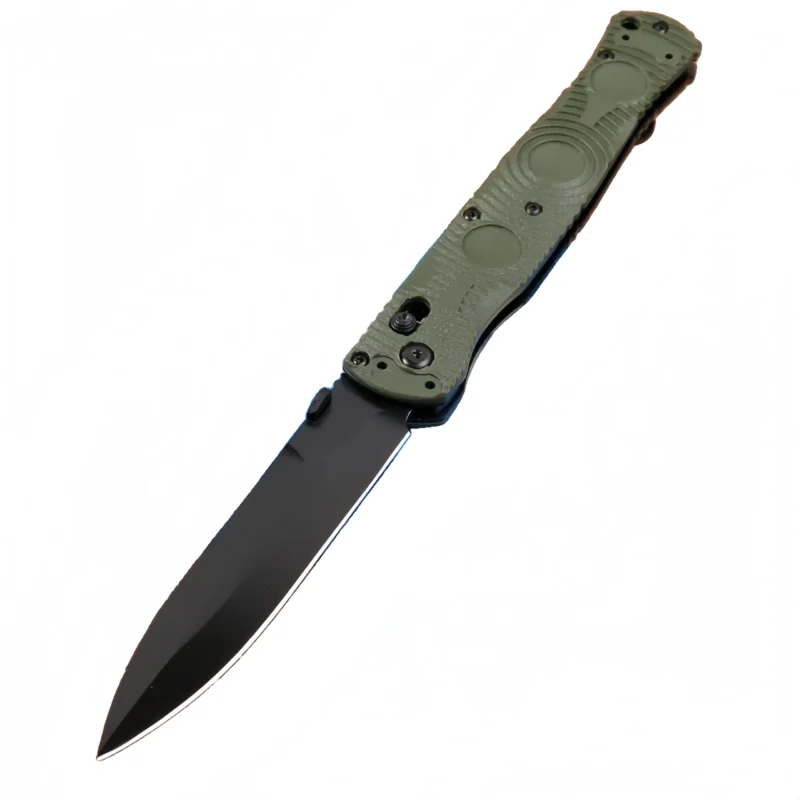 Outdoor Lock Knife Nylon Fiberglass Handle Pocket Knife - Image 3