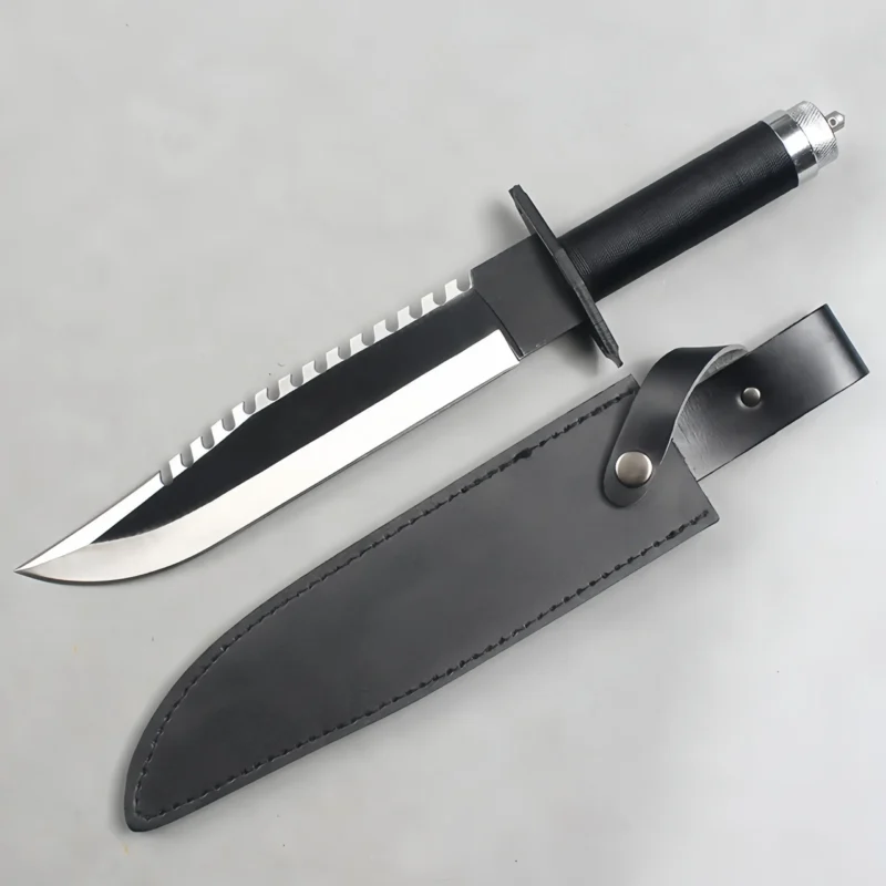 High hardness and sharp camping straight knife - Image 2