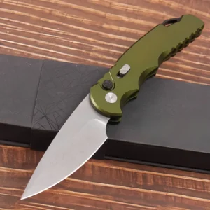 New lock blade aluminum alloy handle pocket knife - Image 5