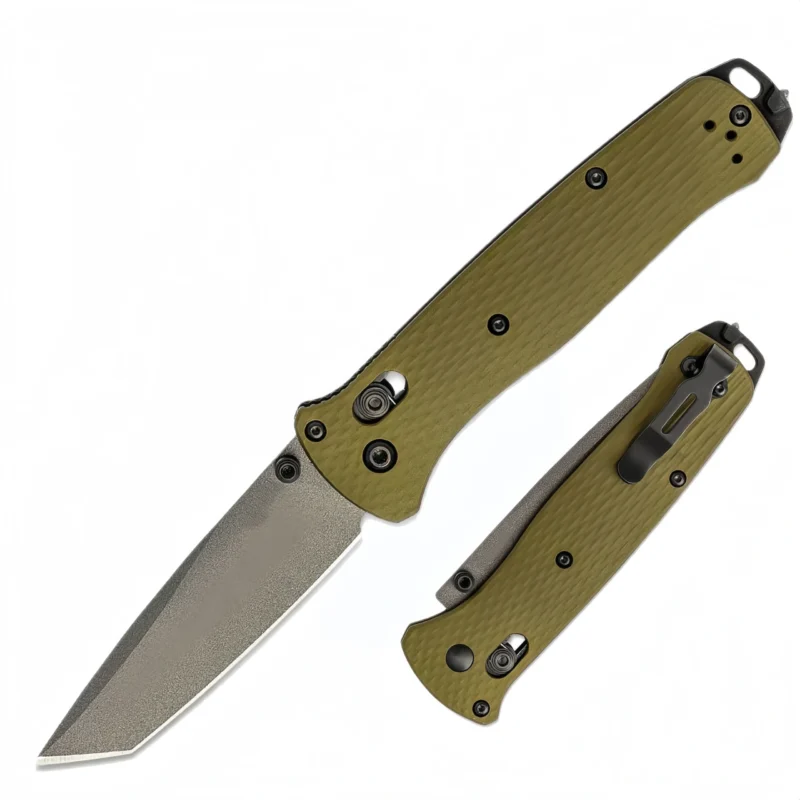 Lock Knife Nylon Fiber Handle Pocket Knife - Image 1