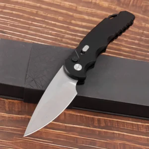 New lock blade aluminum alloy handle pocket knife - Image 4