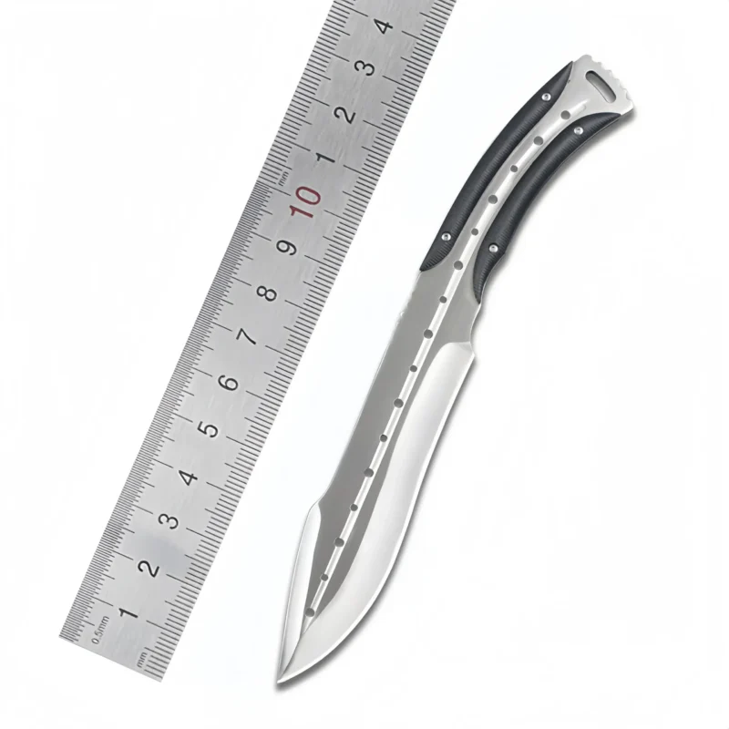 Mermaid Outdoor Straight Knife Outdoor Self-Defense Knife - Image 2