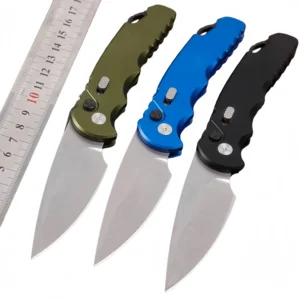 New lock blade aluminum alloy handle pocket knife - Image 2