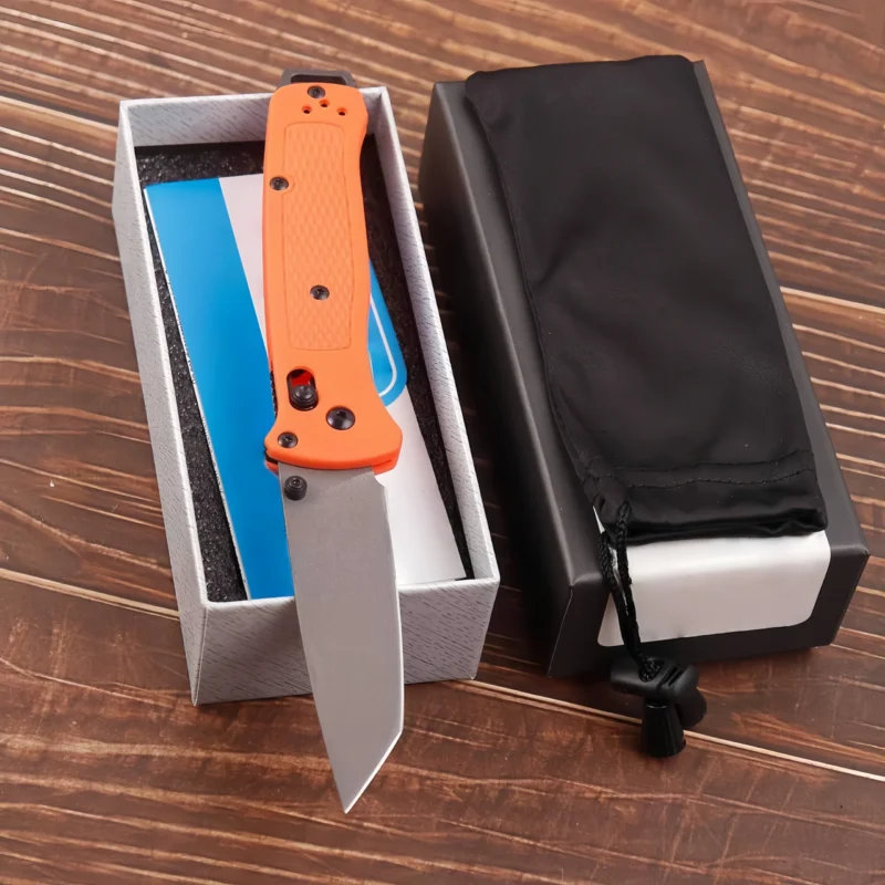 Lock Knife Nylon Fiber Handle Pocket Knife - Image 4