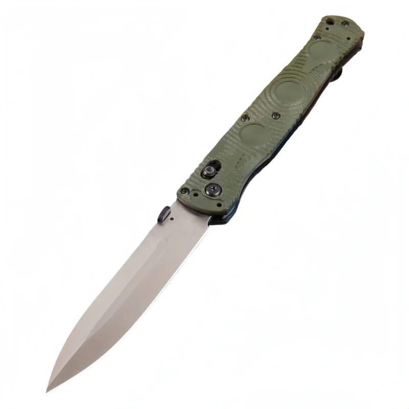 Outdoor Lock Knife Nylon Fiberglass Handle Pocket Knife - Image 2