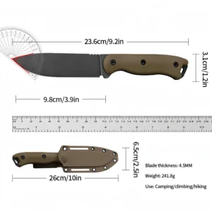 Hot-selling outdoor camping knife straight knife - Image 4
