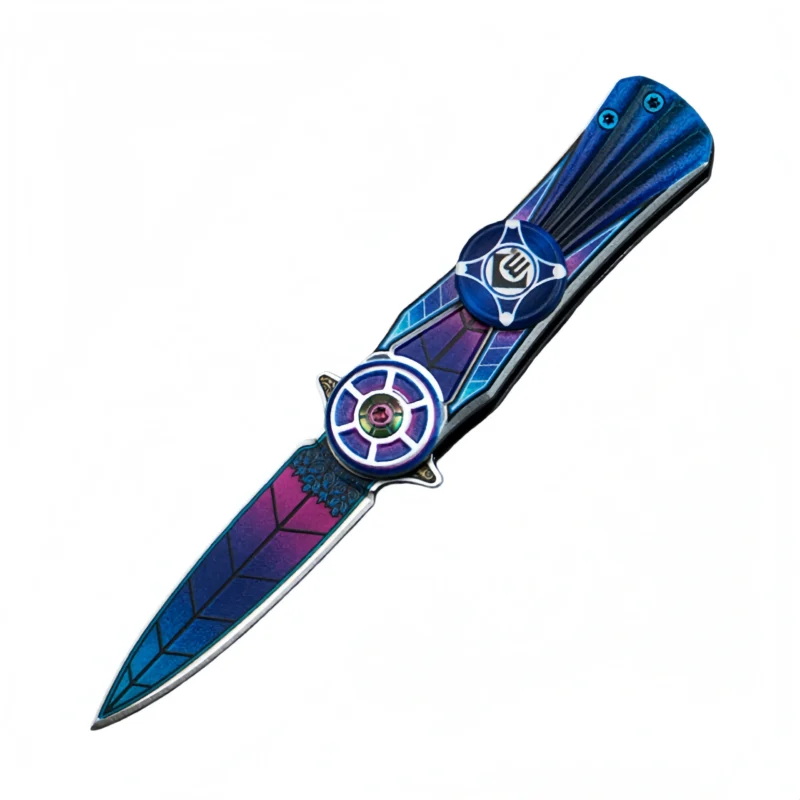 Outdoor Fidget Spinner knife Pocket Knife - Image 1