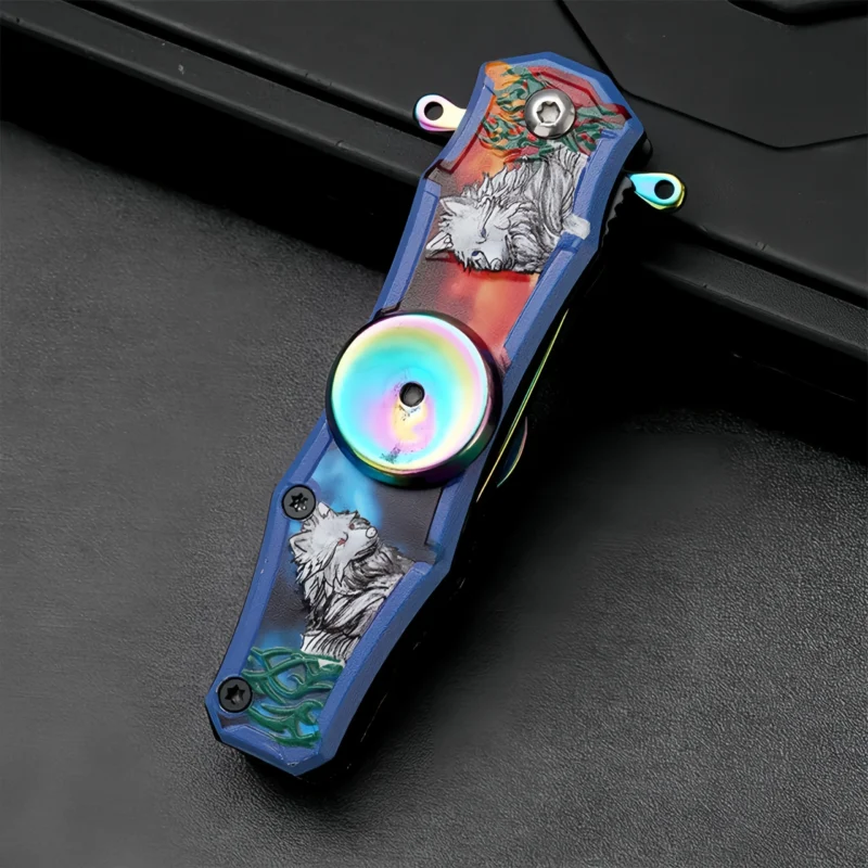 Fidget Spinner Knife EDC Multi-purpose Pocket Knife - Image 3