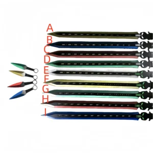 Ninja Sword (longsword with throwing stars) - Image 2