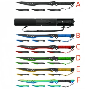 Ninja Sword (longsword with throwing stars) - Image 2