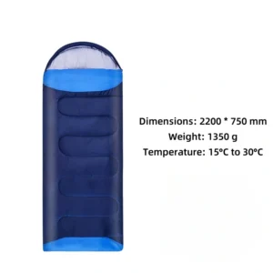 Thickened outdoor camping sleeping bag for warmth - Image 5