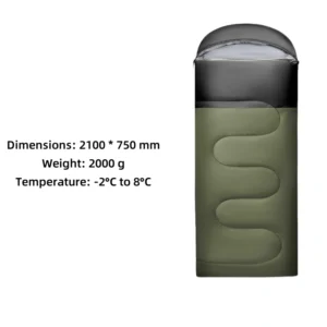 Outdoor thermal camping sleeping bag - Image 7