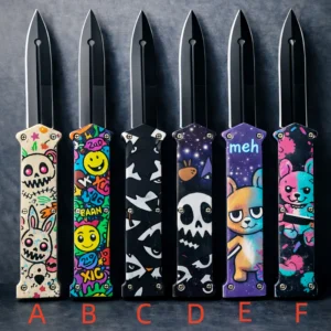 Clown OTF spring-assisted knife - Image 2