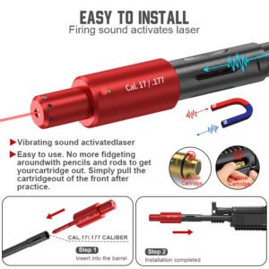 Model 17/177 Laser Bullet Long-Tail Training Bullet Calibrator (Dual-Purpose) - Image 3