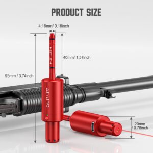 Model 17/177 Laser Bullet Long-Tail Training Bullet Calibrator (Dual-Purpose) - Image 4