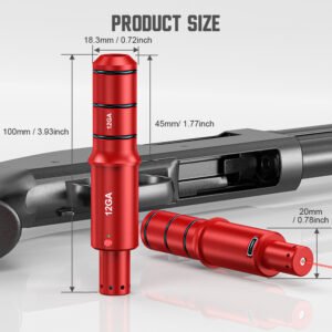Model 12GA Laser Bullet Long-Tail Training Bullet Calibrator (Dual-Purpose) - Image 3