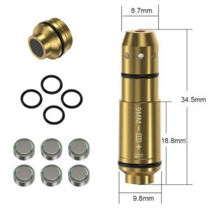 Model Long 9mm laser bullet, standard training round wholesale bulk