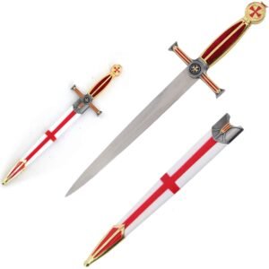 Maltese Cross Medieval Dagger - Image 2